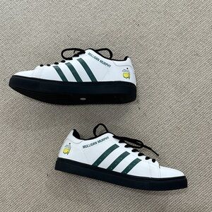 Callaway White and Dark Green Sneakers